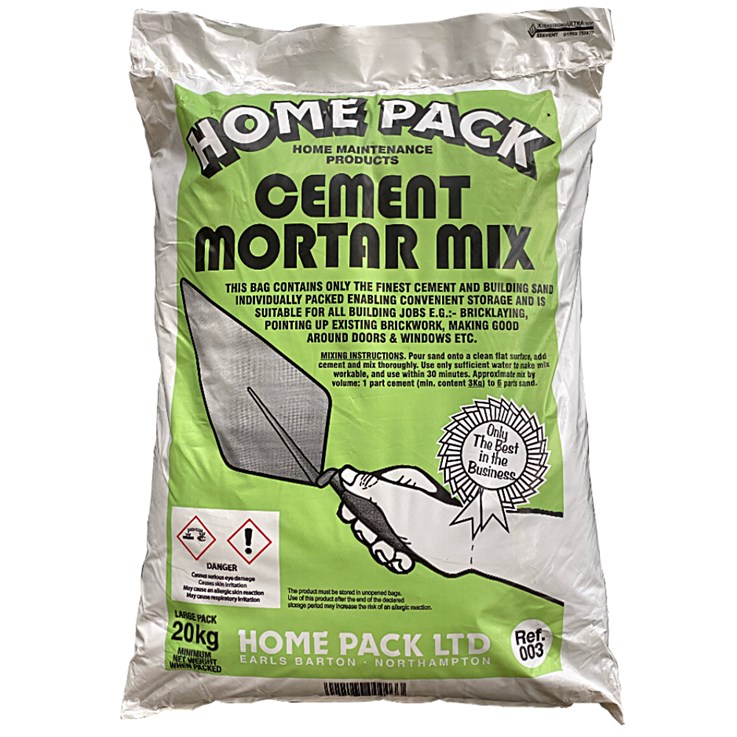 Home Pack Cement Mortar Mix 20Kg